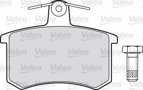 Valeo 551020 Гальмівні колодки, комплект 551020: Купити в Україні - Добра ціна на EXIST.UA!