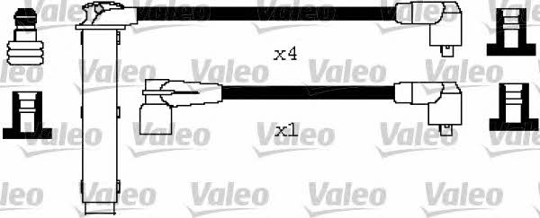 Valeo 346237 Провода высоковольтные, комплект 346237: Отличная цена - Купить в Украине на EXIST.UA! 346237 Valeo Провода высоковольтные, комплект