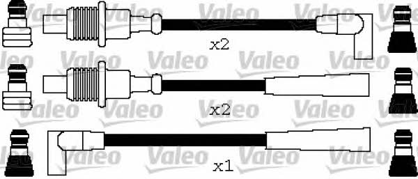 Valeo 346649 Дроти високовольтні, комплект 346649: Приваблива ціна - Купити в Україні на EXIST.UA!