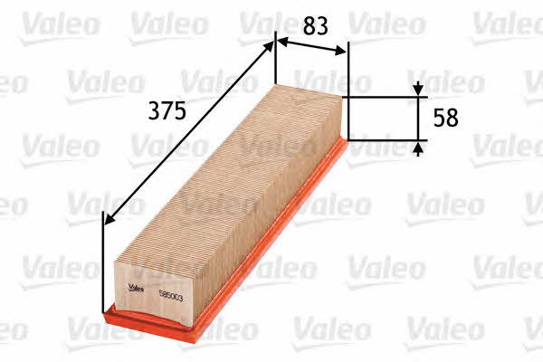 Купить Valeo 585003 по низкой цене в Украине!