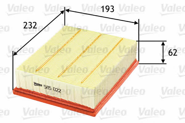 Купить Valeo 585022 по низкой цене в Украине!