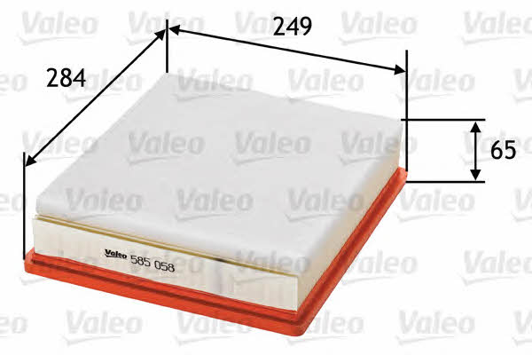 Купити Valeo 585058 за низькою ціною в Україні!