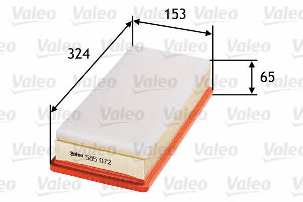 Купити Valeo 585072 за низькою ціною в Україні!