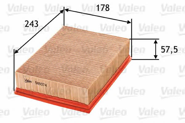 Купить Valeo 585074 по низкой цене в Украине!