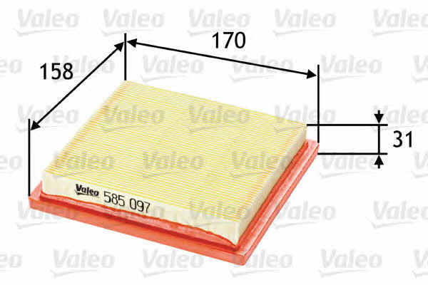 Купить Valeo 585097 по низкой цене в Украине!