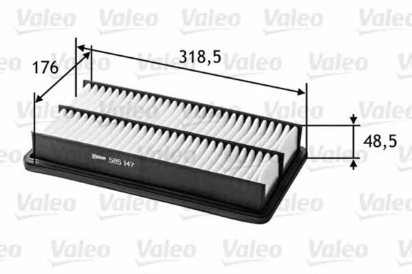 Купити Valeo 585147 за низькою ціною в Україні!