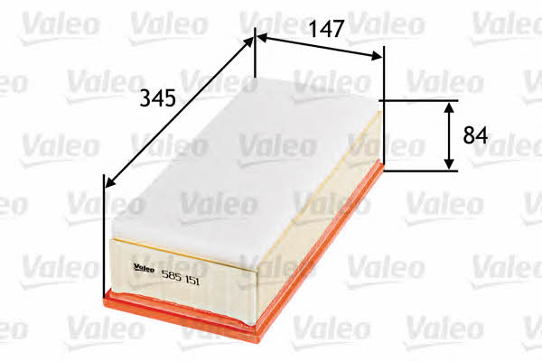 Купити Valeo 585151 за низькою ціною в Україні!