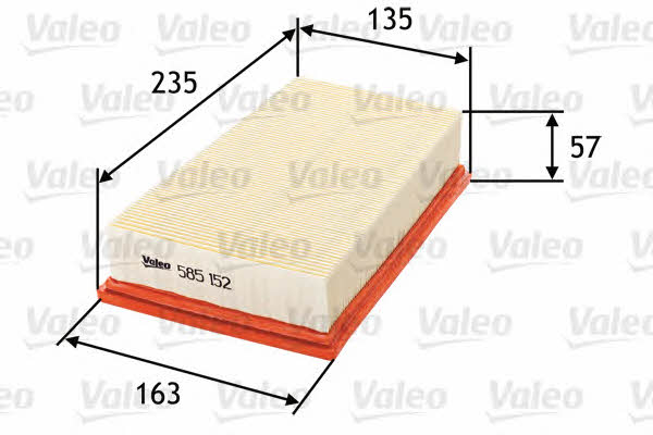 Купить Valeo 585152 по низкой цене в Украине!