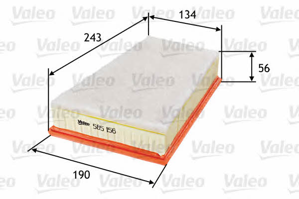 Купити Valeo 585156 за низькою ціною в Україні!