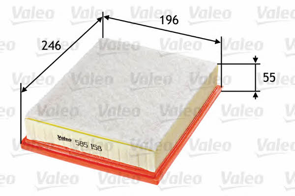 Купити Valeo 585158 за низькою ціною в Україні!