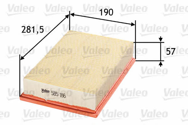 Купить Valeo 585186 по низкой цене в Украине!