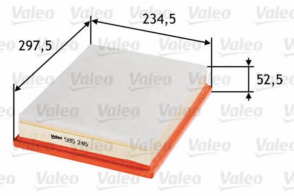 Купити Valeo 585246 за низькою ціною в Україні!