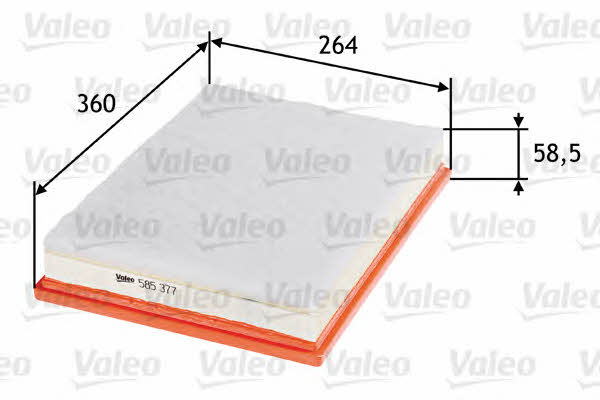 Купить Valeo 585377 по низкой цене в Украине!
