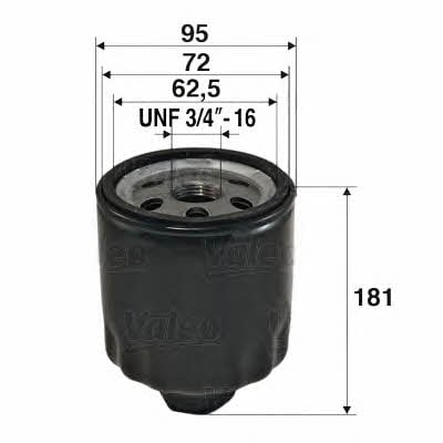 Valeo 586056 Фільтр масляний 586056: Купити в Україні - Добра ціна на EXIST.UA!