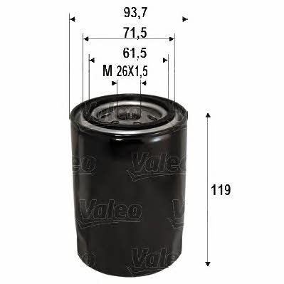 Valeo 586090 Фільтр масляний 586090: Купити в Україні - Добра ціна на EXIST.UA!