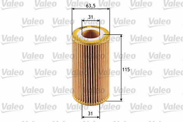 Масляный фильтр Valeo 586505