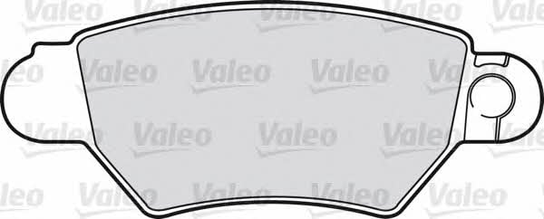 Valeo 598926 Гальмівні колодки, комплект 598926: Купити в Україні - Добра ціна на EXIST.UA!