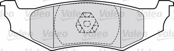 Valeo 598965 Гальмівні колодки, комплект 598965: Купити в Україні - Добра ціна на EXIST.UA!