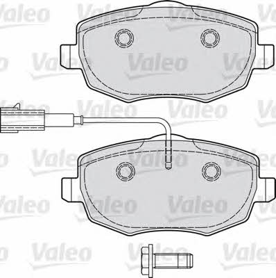 Valeo 601031 Гальмівні колодки, комплект 601031: Купити в Україні - Добра ціна на EXIST.UA!