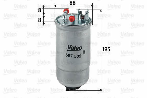 Купити Valeo 587505 за низькою ціною в Україні!
