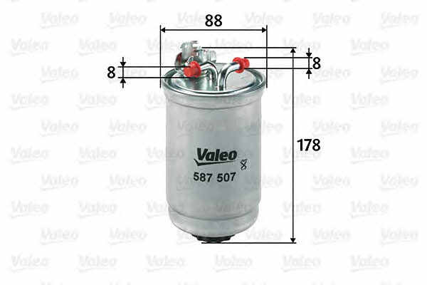 Купити Valeo 587507 за низькою ціною в Україні!