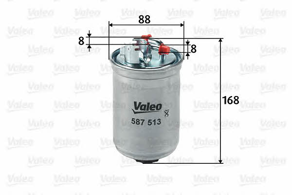 Купити Valeo 587513 за низькою ціною в Україні!