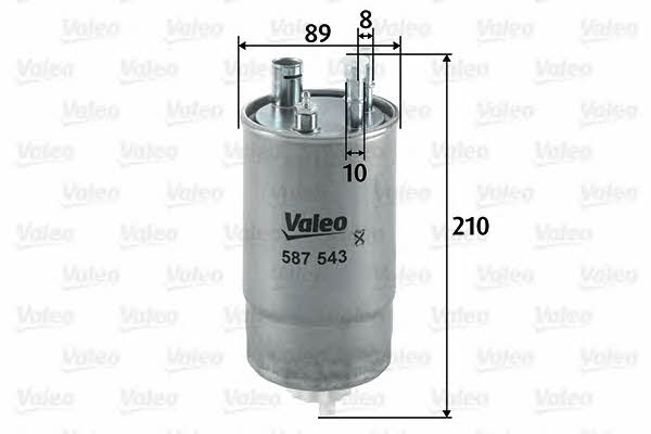 Купити Valeo 587543 за низькою ціною в Україні!