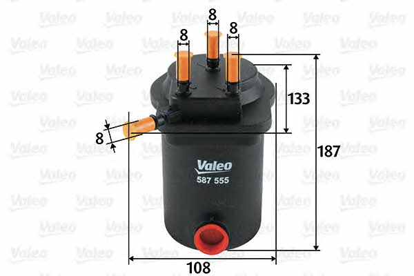 Купить Valeo 587555 по низкой цене в Украине!