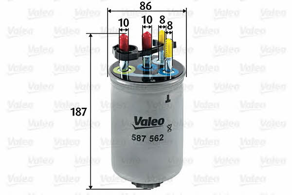 Купити Valeo 587562 за низькою ціною в Україні!