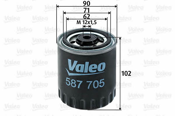 Купити Valeo 587705 за низькою ціною в Україні!