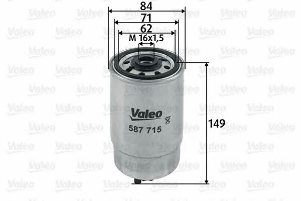 Купити Valeo 587715 за низькою ціною в Україні!