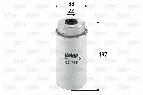 Купити Valeo 587739 за низькою ціною в Україні!
