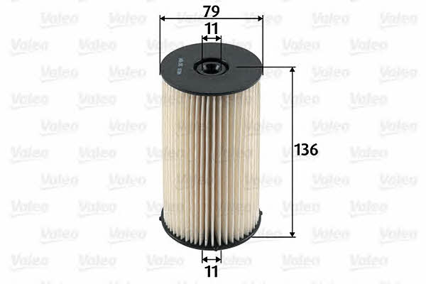 Паливний фільтр Valeo 587904