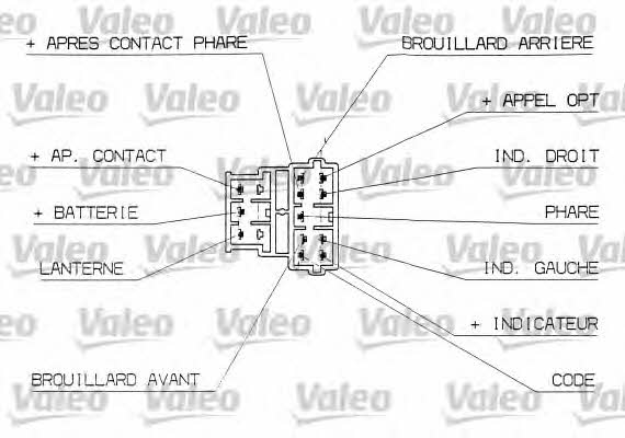 Переключатель подрулевой Valeo 251311