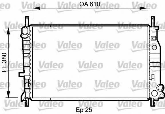 Valeo 731724 Радіатор охолодження двигуна 731724: Купити в Україні - Добра ціна на EXIST.UA!