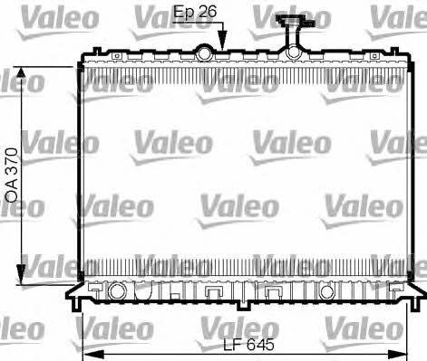 Valeo 735501 Радіатор охолодження двигуна 735501: Купити в Україні - Добра ціна на EXIST.UA!