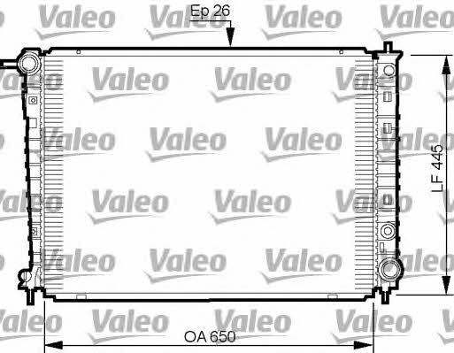 Valeo 735512 Радіатор охолодження двигуна 735512: Купити в Україні - Добра ціна на EXIST.UA!