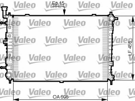 Valeo 735516 Радіатор охолодження двигуна 735516: Купити в Україні - Добра ціна на EXIST.UA!