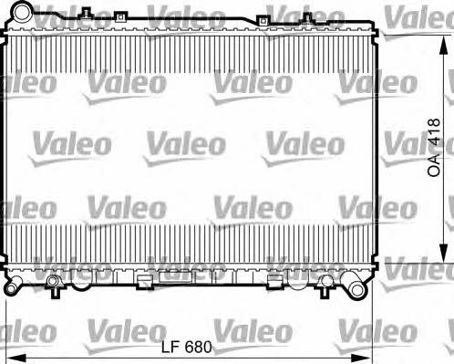 Valeo 735521 Радіатор охолодження двигуна 735521: Купити в Україні - Добра ціна на EXIST.UA!