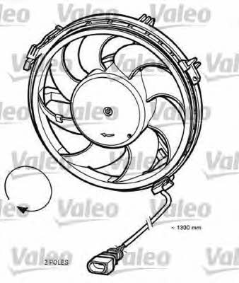 Valeo 696055 Вентилятор радіатора охолодження 696055: Купити в Україні - Добра ціна на EXIST.UA!