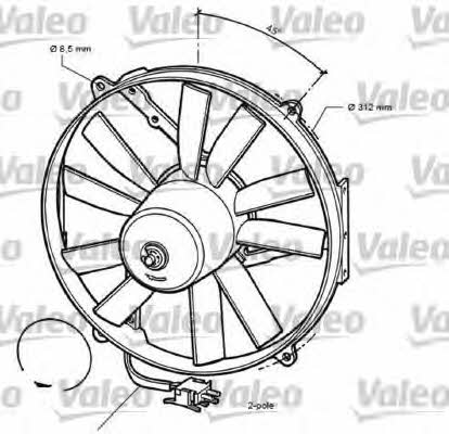 Valeo 696068 Вентилятор радіатора охолодження 696068: Купити в Україні - Добра ціна на EXIST.UA!