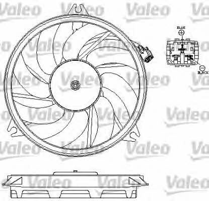 Valeo 696069 Вентилятор радіатора охолодження 696069: Купити в Україні - Добра ціна на EXIST.UA!