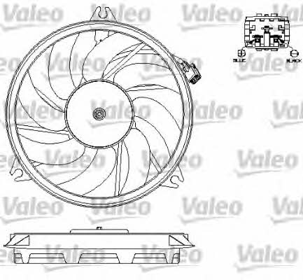 Valeo 696073 Вентилятор радіатора охолодження 696073: Купити в Україні - Добра ціна на EXIST.UA!