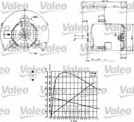 Valeo 698006 Двигун вентилятора охолодження радіатору 698006: Купити в Україні - Добра ціна на EXIST.UA!