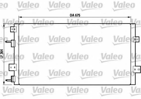 Valeo 817075 Радіатор кондиціонера (Конденсатор) 817075: Купити в Україні - Добра ціна на EXIST.UA!