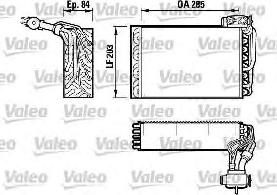 Valeo 817092 Випарювач кондиціонеру 817092: Купити в Україні - Добра ціна на EXIST.UA!