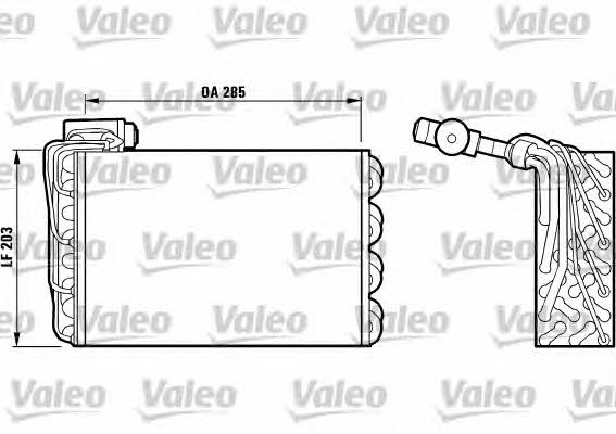 Valeo 817094 Випарювач кондиціонеру 817094: Купити в Україні - Добра ціна на EXIST.UA!