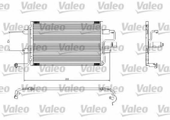 Valeo 817244 Радіатор кондиціонера (Конденсатор) 817244: Купити в Україні - Добра ціна на EXIST.UA!