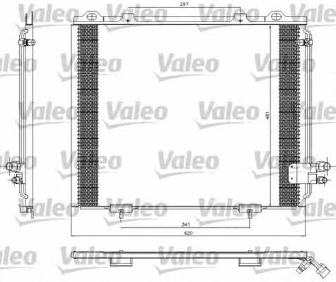 Valeo 817252 Радіатор кондиціонера (Конденсатор) 817252: Купити в Україні - Добра ціна на EXIST.UA!