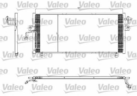 Valeo 817253 Радіатор кондиціонера (Конденсатор) 817253: Купити в Україні - Добра ціна на EXIST.UA!